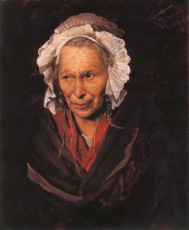 Madwoman afflicted with envy, Theodore Gericault